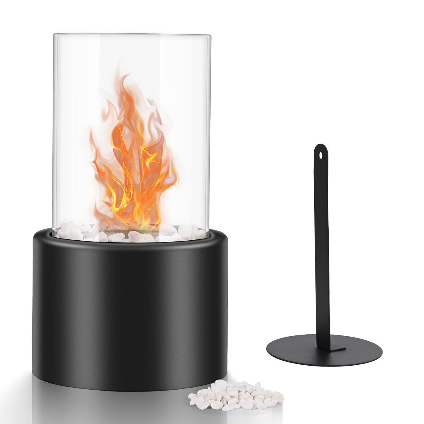 Contemporary Column Fireplace - Model M - Realistic Flame Effect Decor