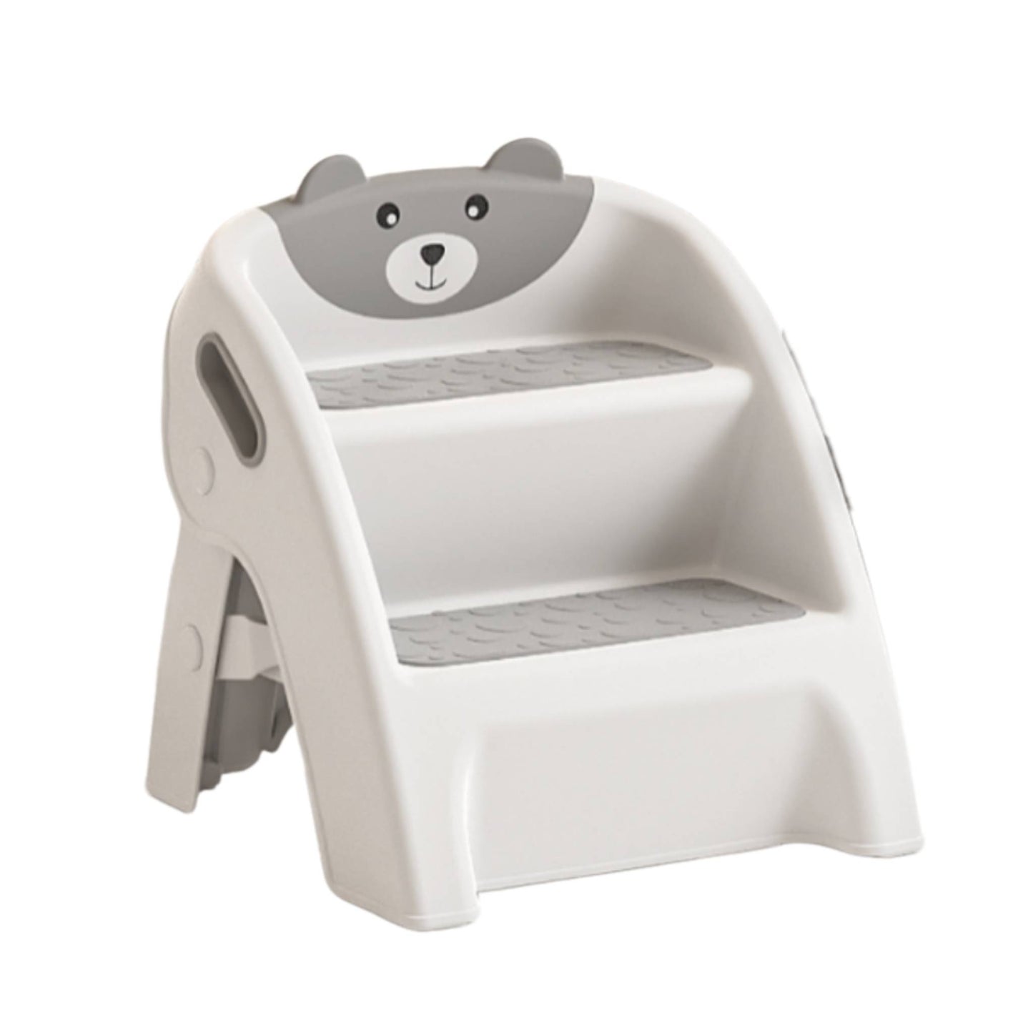 Royal Bear Footstool - Gray