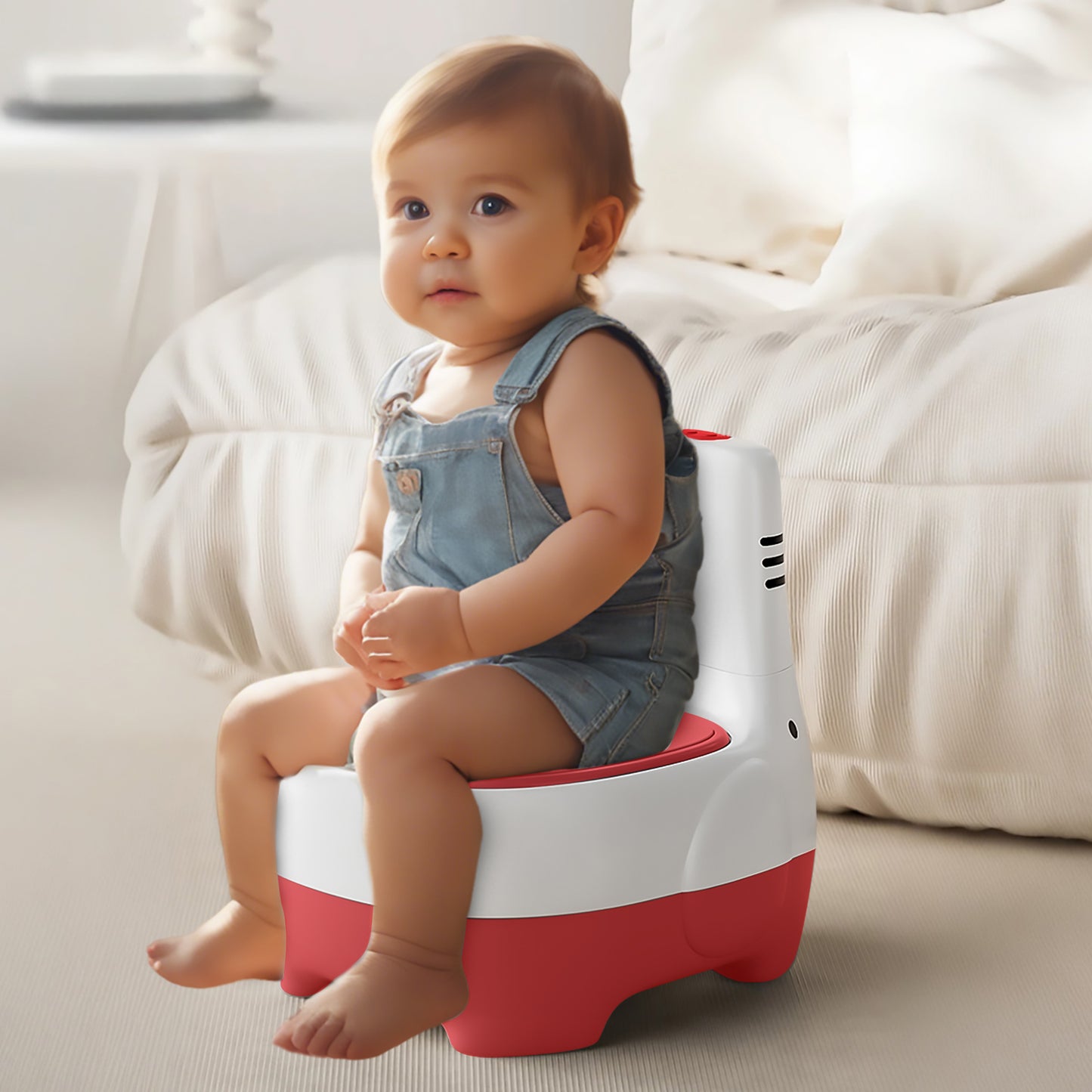 UBRAVOO Baby potty seat, convenient and quick, for training your baby to use the toilet.