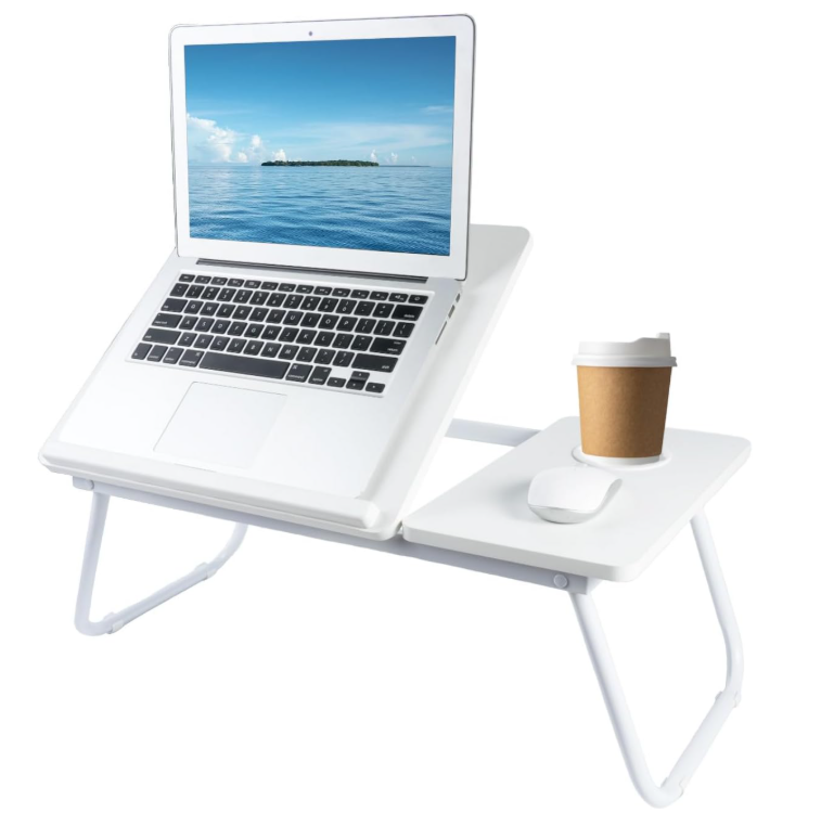 Adjustable bedside table