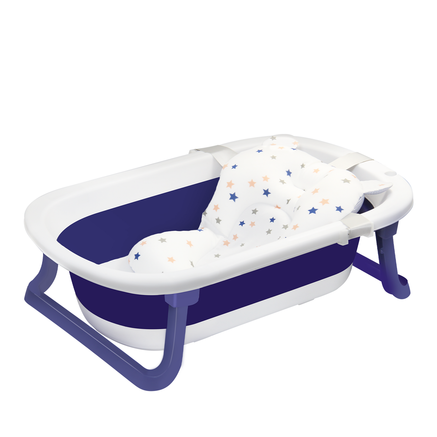 Baby to Toddler Bath Seat Tub with Removable Infant Support Pacific Pebble
