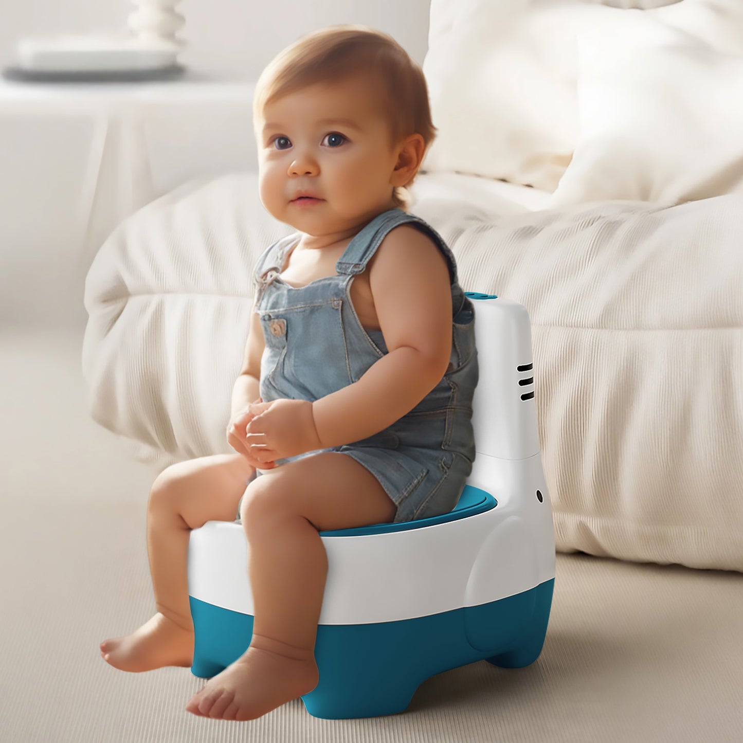 UBRAVOO Baby potty seat, convenient and quick, for training your baby to use the toilet.