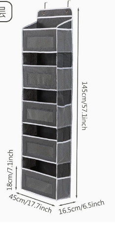 Non-woven door storage bag five layers