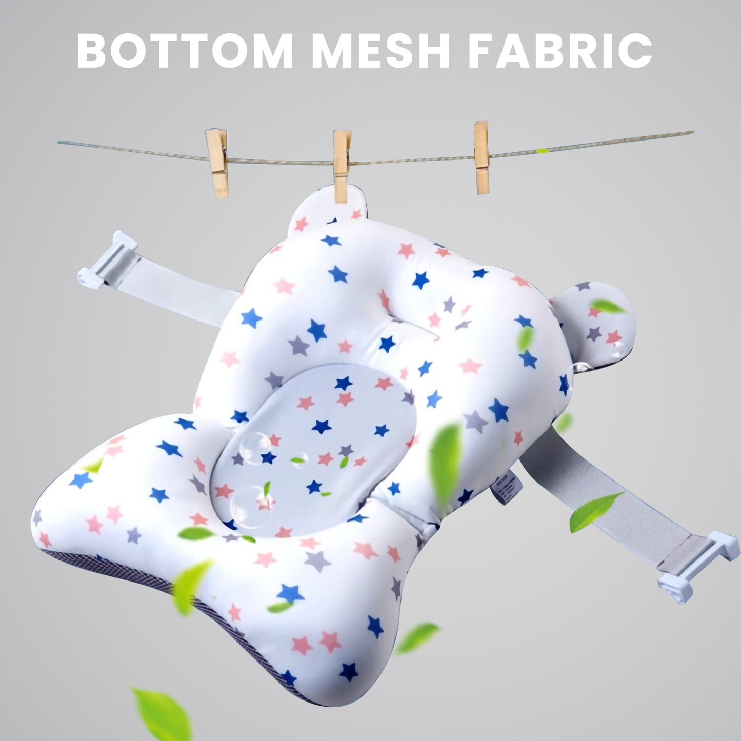 Baby Bath with Thermometer, Foldable Baby Bathtub, Non-Slip Portable Folding Bath with Seat Mat, Baby Bathtub, Baby Bathtub, Portable Travel Bathtub for Newborns from 0-36 Months baby bath tub baby bath