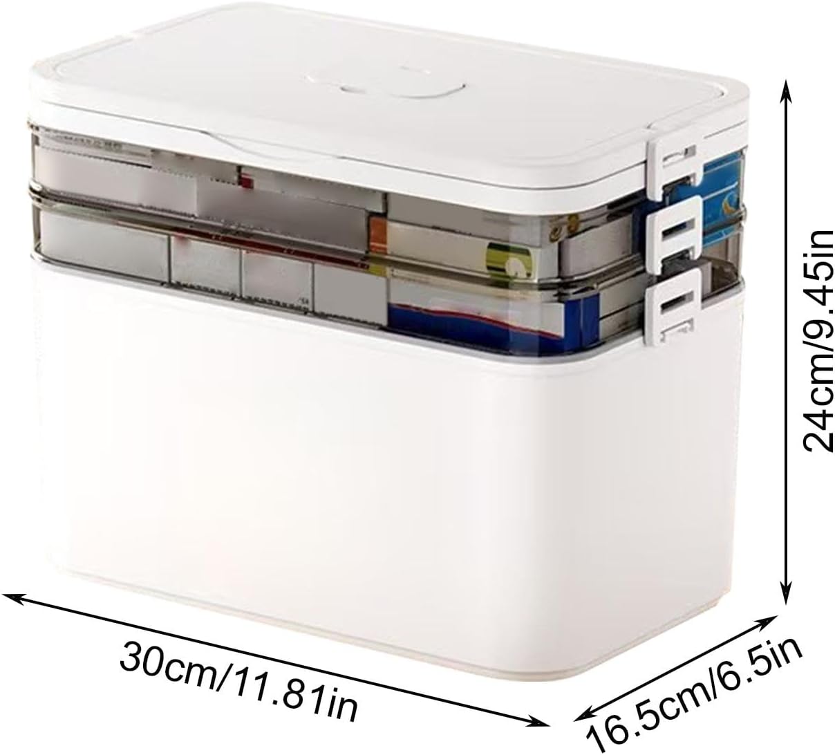 Medizinspeicherbox - Reisepillenkoffer mit Griff | Multi -Layers Medicine Cabinet Organizer Storage Box mit großer Kapazität für Zuhause