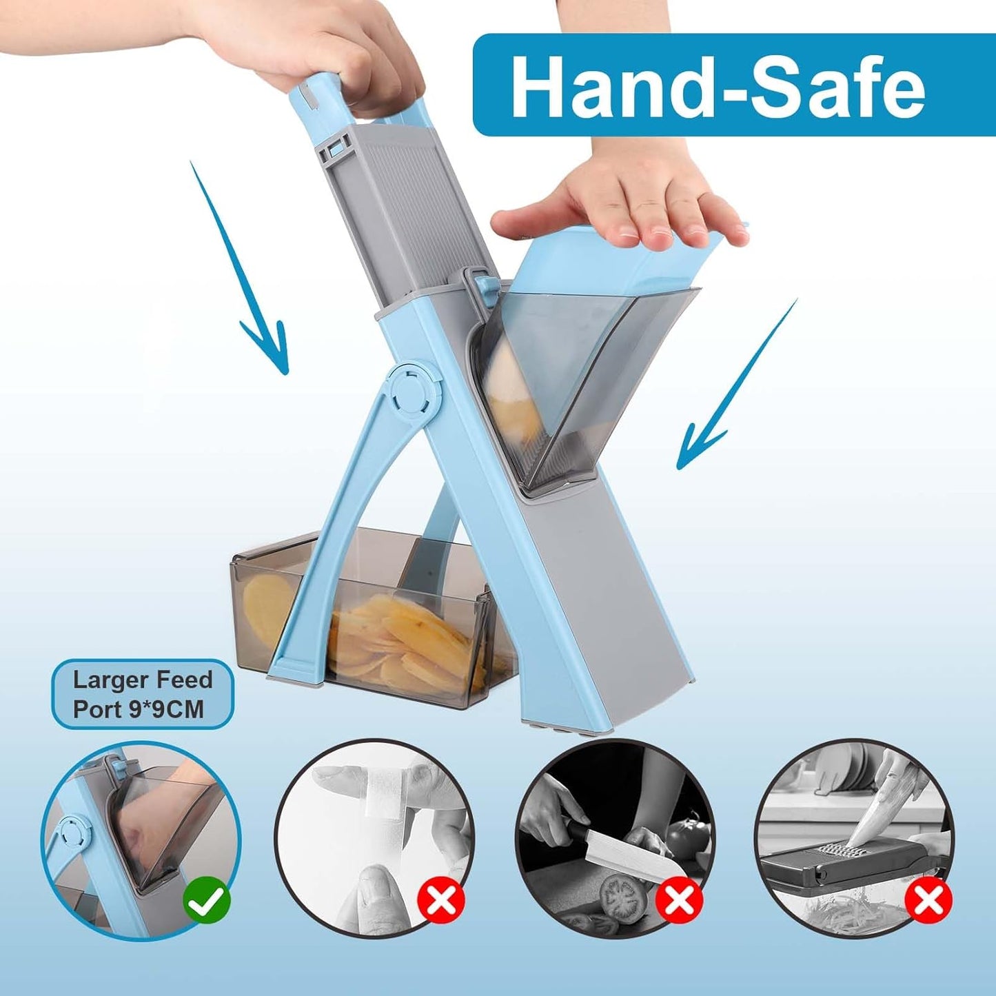 ﻿Vegetable Chopper,Mandoline Vegetable Slicer,Vegetable Cutter