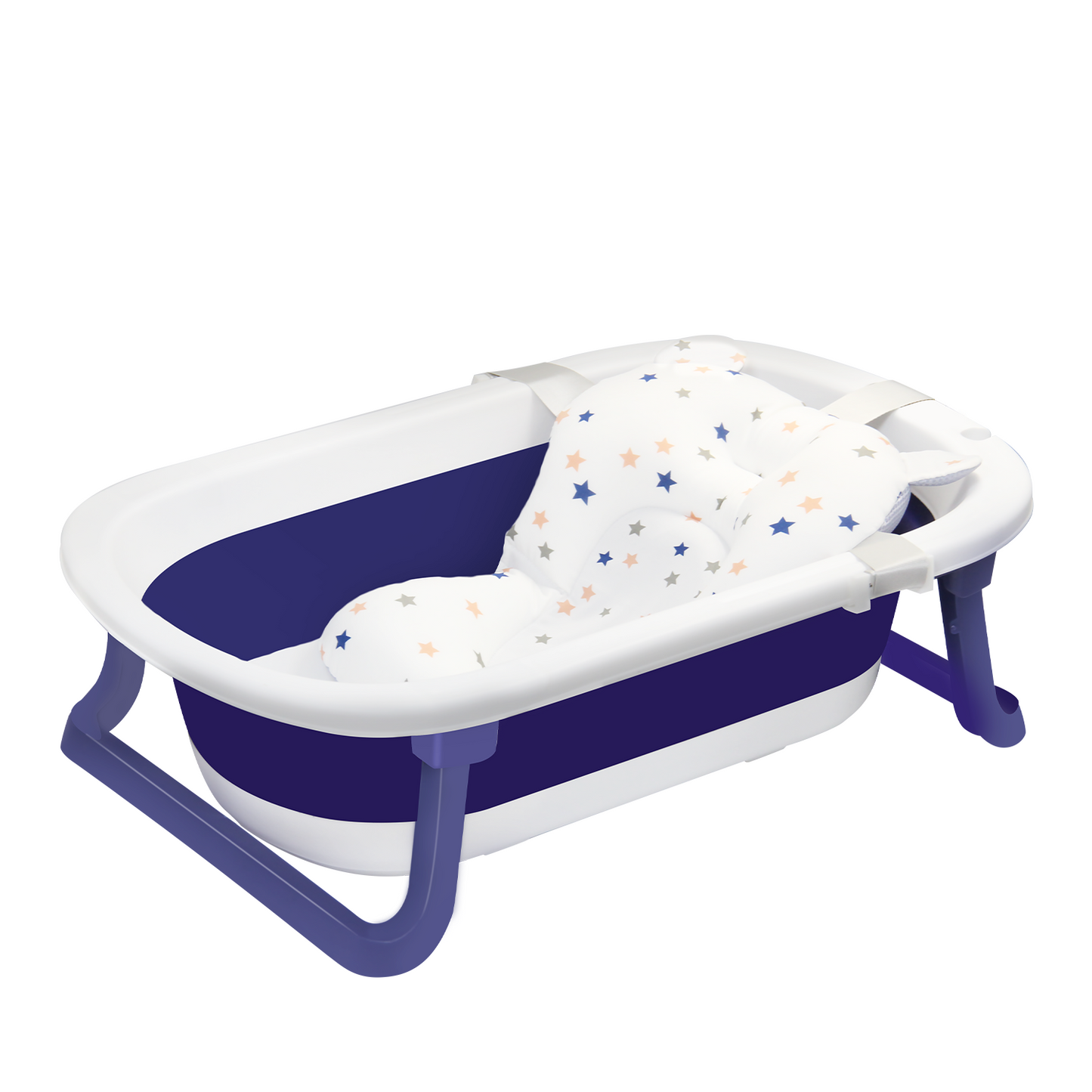 Baby to Toddler Bath Seat Tub with Removable Infant Support  Pacific Pebble