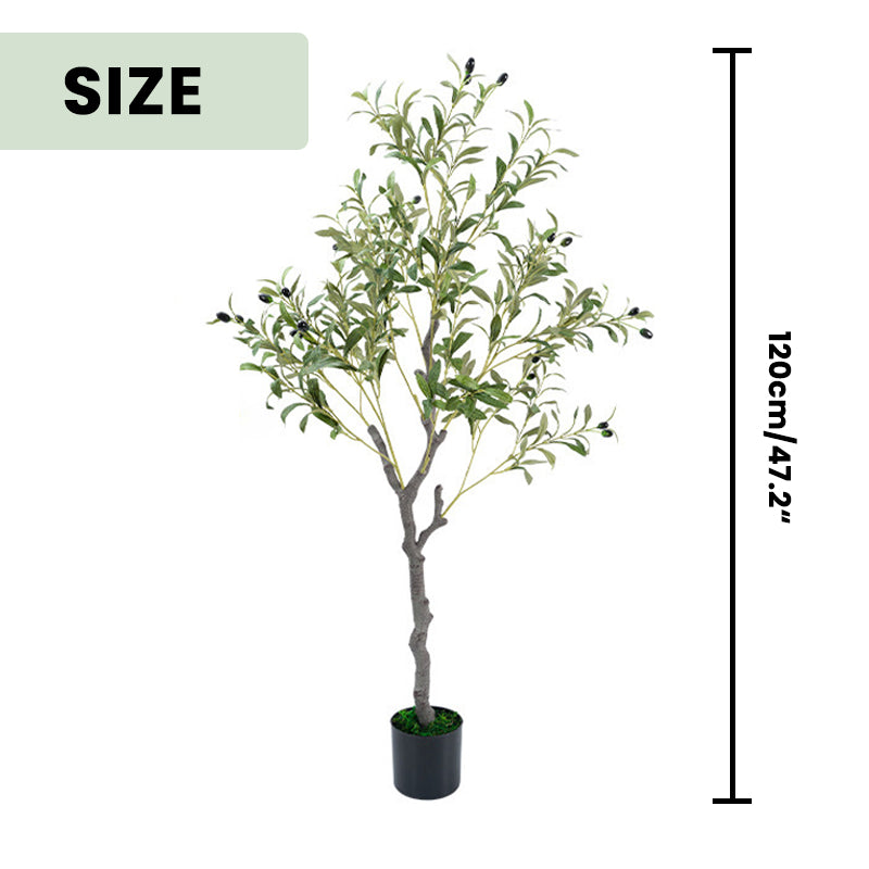 Artificial Plant Olive Artificial Tree Plants Real Artificial Plants Large Looking for Indoor Balcony Bedroom Office Garden Wedding Party Decoration