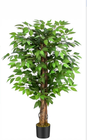 Realistic Straight Banyan Ficus Artificial Plant