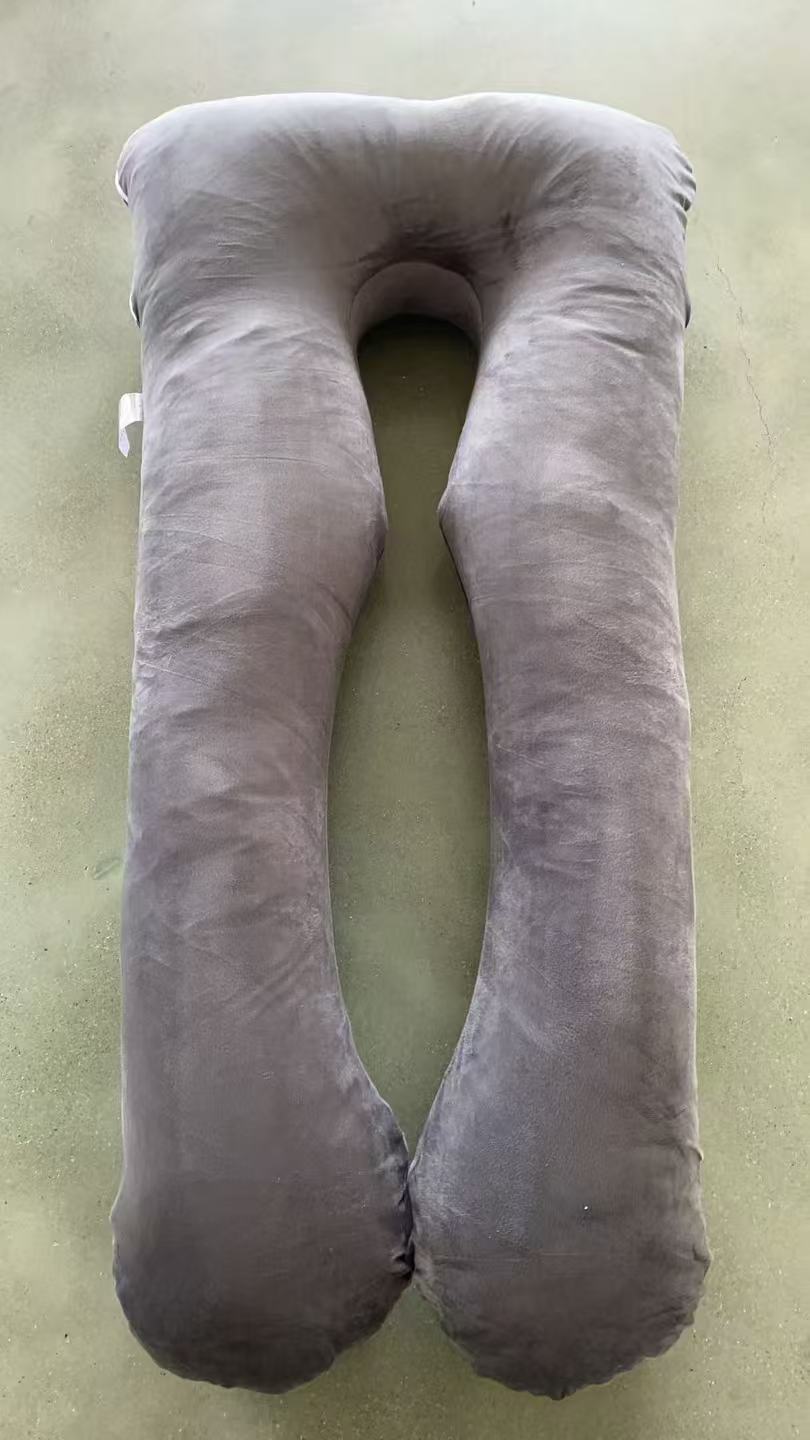 Pregnancy Pillow for Sleeping, U Shaped Full Body Pillow Pregnancy Pillows, Maternity Pillow Support for Back, Hips, Legs for Pregnant Women, With Washable Velvet Cover