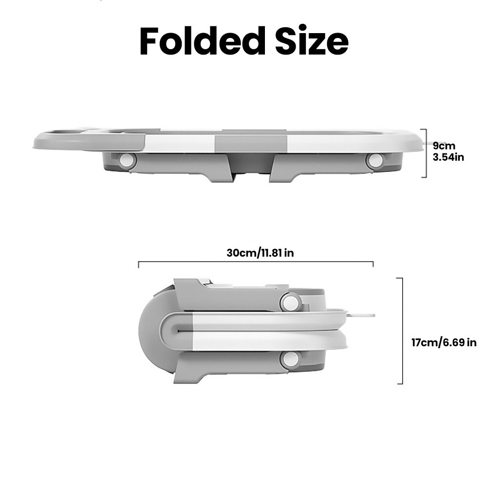 Baby Bath with Thermometer, Foldable Baby Bathtub, Non-Slip Portable Folding Bath with Seat Mat, Baby Bathtub, Baby Bathtub, Portable Travel Bathtub for Newborns from 0-36 Months baby bath tub baby bath