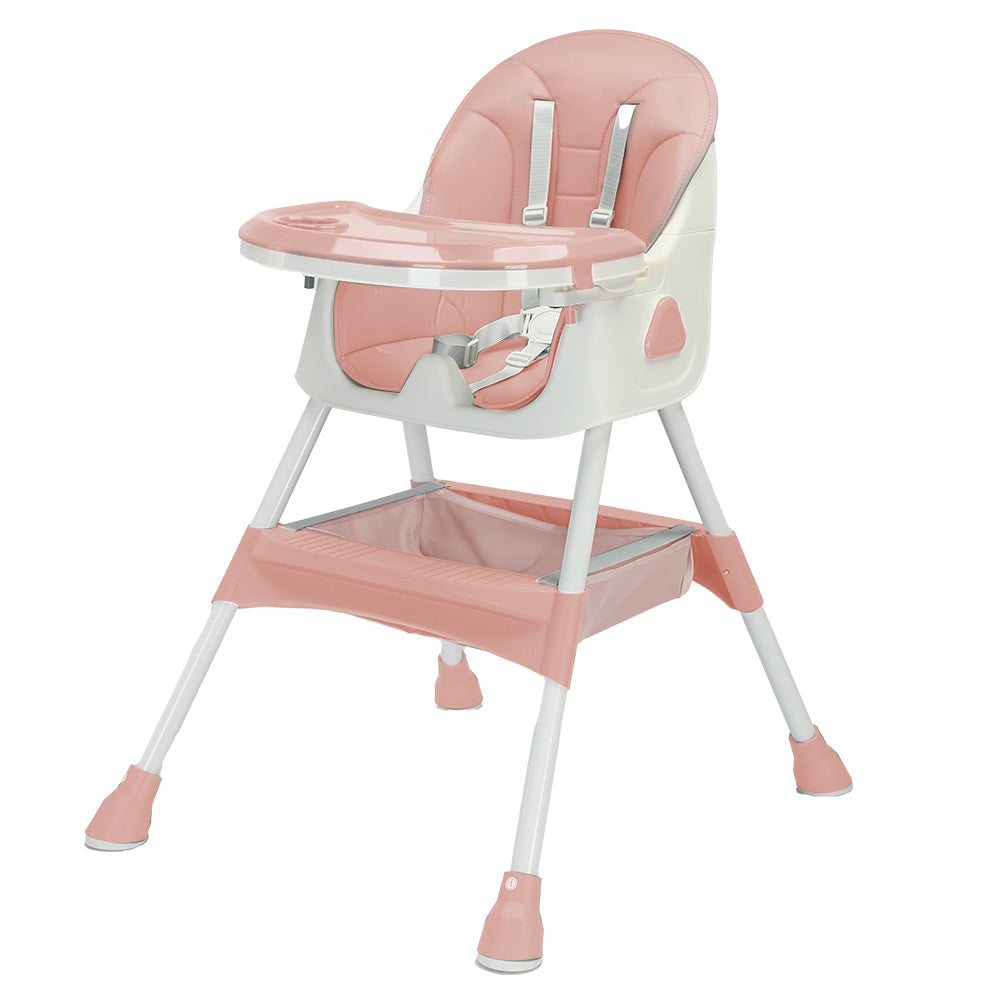 1set Modern Portable Children High Chair, Adjustable Multifunction Eat Play Chair & Table For Toddler High Seat Infant Baby Food Plate, Christmas Halloween Gift Easter Gift